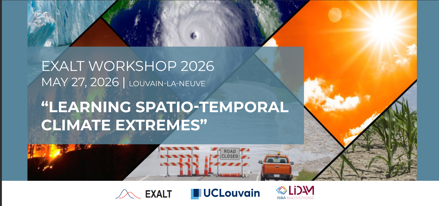 Workshop poster for Learning Spatio-Temporal Climate Extremes